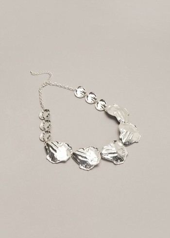 Phase Eight Lola Leaf Jewellery Silver Australia | OK8091647